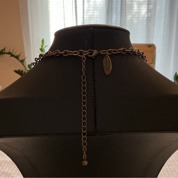 Mark by Avon Gold Tone Statement Necklace - Picture 3 of 4